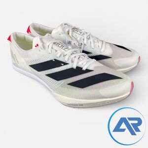 Adidas Adizero Finesse Spikes White Black Lucid Red Men’s Sizes  IH5793